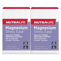 뉴트라라이프(Nutra-Life) 뉴트라라이프 마그네슘 스트레스 이즈 30 캡슐 X 2개, 60캡슐, 1세트