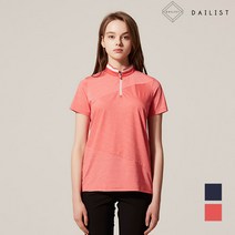 올리비아로렌 사선 스트라이프 지퍼 티셔츠 2MDBASUM4346