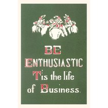 (영문도서) Vintage Journal Be Enthusiastic Paperback, Found Image Press, English, 9781669513582