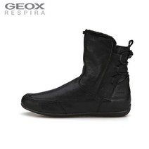 제옥스 GEOX 정품 여성 19FW 데일리 퍼 앵클부츠 뉴 모에나 W1B460A9W11 블랙