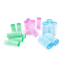 찍찍이 매직헤어롤 구르프 웨이브헤어 앞머리롤 헤어롤/구르프, 5p, 대