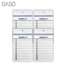 오아소 투명 방수 메모 포스트잇 RECORD LIFE 200매