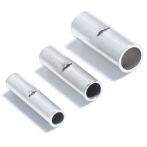 동슬리브 전기부품 50 조각 쌍 와이어 구리 주석 도금 헤더 크림프 베어 터미널 크림프, 없음