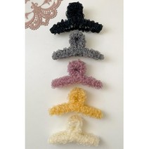 프릴 집게핀 올림머리 반묶음 헤어핀 금속핀 실핀 삔