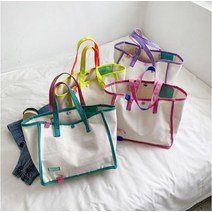 캔버스 칼라에코백 기저귀가방 튼튼한 데일리가방