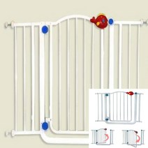 이지리치 애견 안전문 확장 패널 강아지 안전문 대형 강아지안전문, 4단(28cm)