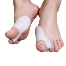 휜 엄지 발가락 교정기 무지외반증 보호대 재활 교정기 2개세트
