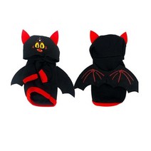 펫 할로윈 박쥐 후드의상, L/보험가입