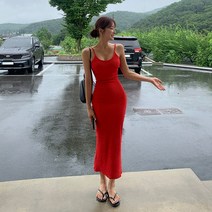 떳다그녀 앤썸 캡 나시 롱 원피스