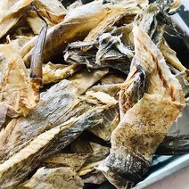 [유쾌상회] 잘마른 황태 껍질 무료배송~ 명태 북어 껍데기 피쉬콜라겐 반찬용 육수용, 1개, 200g