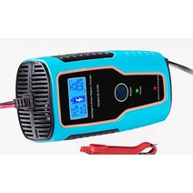 자동차 차량 블박 보조배터리 빠른 전원 충전 펄스 수리 배터리 충전기 12v 6a 순수 구리 와이어 스마트 자동 배터리 충전기 오토바이, 미국 플러그