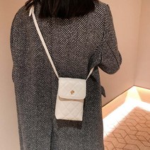 작은행복 선물받고싶은 가방전문 크로스백추천 보조가방 여행보조가방 미니크로스백 누비폰