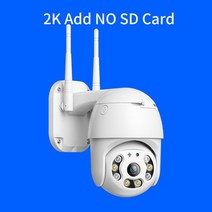 실외 가정용 방범용 강아지 아파트 현관문 차량용 외부 와이파이 cctv 무인 카메라 4k wifi 야외 방수 보안 보호 ai 인간 감지 스마트 홈 무선 ip, 2k 카메라, 미국 플러그