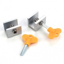 세이프가드 창문 잠금 장치 안전 잠금 낙상 방지 장치 DD-11198, 옐로우, 10개