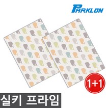 파크론 1+1 윌리윌리 실키프라임 놀이방매트 200x150x1.0cm, 실키프라임 윌리윌리 200x150x1.0cm(2장)