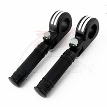 CNC 바이크 오토바이 고속도로 풋 페그 클램프 엔진 가드 32/38mm 혼다 야마하 할리 투어링로드 킹 소프테일 다이나 유니버설, [07] 38mm knurled Set