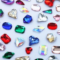 네일파츠 셀프네일재료 모음, 1개입, 1-2 스윗하트 - 블루 (1개입)