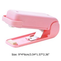 챔버형 진공 포장기 진공기 자동 핸디 스티커 씰 주방 도구 포장 기계 필름 실러 미니, 분홍색