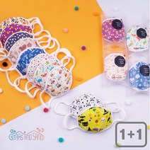별과모래 [별과모래] 봄가을용 마스크 1+1 /키즈용/고급선물포장, 북유럽아침BL(키즈용)/프렌즈울(키즈용)