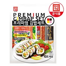 한성 프리미엄 김밥재료세트 440g(5인분10줄), 1개, 어묵스프(6g)