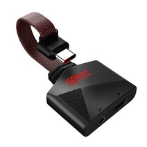 외장사운드카드 GS1 2 인 1 c형 3.5mm 27W 고속 충전기 HiFi 전화 게임 오디오 어댑터 사운드 카드, 한개옵션0