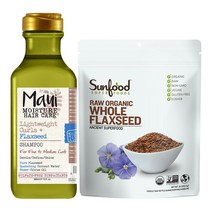 마우이 모이스쳐 아마씨 샴푸 385ml 썬푸드 생아마씨 453.5g 세트