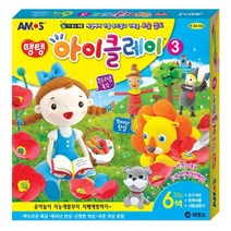 제이스토어 / 탱탱 아모스 아이클레이 박스 3번 30g 6색 24개입