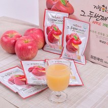 거창 사과즙 120ml 20포 50포 어린이 음료 과채주스 사과 홍로 후지부사 저온착즙 생과일즙, 얌얌 사과즙 5L