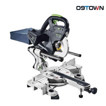 페스툴 KSC 60 EB-BASIC 충전 탁상 슬라이딩 원형톱 18Vx2 본체 8.5인치 각도절단기 36V 576849