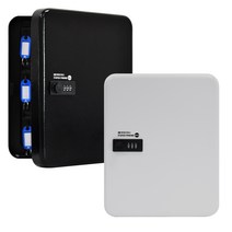현대오피스 페이퍼프랜드 비밀번호식 잠금 열쇠보관함 KEY BOX 45N, 그레이