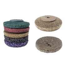 4인치 베벨디스크 bevel disc 녹제거 그라인더날 유츠, 검정