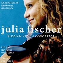 (수입SACD Hybrid) Julia Fischer - Russian Violin Concertos (러시안 바이올린 협주곡), 단품