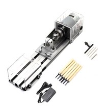 DC12-24V 목공 선반 기계 미니 커터 DIY 표준 세트, 01 CHINA, 02 B