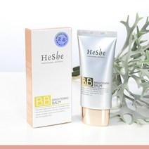 Heshe 해쉬브라이트닝밤 비비크림, 6개, 베이지(21호), 50ml