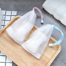 4겹 비누망 거품망 비누거품망, 색상랜덤