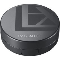 일본직발송 6. 엑스보테 EX:BEAUTE 쿠션 컴팩트 케이스 블랙 B07Q4WSPMF, One Size, One Color