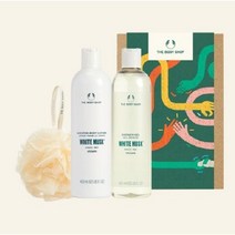 더바디샵 [선물 포장] NEW 화이트 머스크 바디 3종 세트 (400ML) 721529
