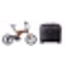 BESV 접이식 전기자전거 남녀 소형 휴대용 36v 250w, 골드+e-bike 캐리어