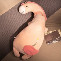 안녕 나는 귀여운 애착인형 끼울 수 있는 다리 베개 러블리 롱 바스트 쿠션 침대 옆 침실 남자 타입 대, 04 핑크 유