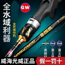 Guangwei 옐로우 스파이더 루어대 거미 ML 후지 가이드 원투용 장비, 옐로우 스파이더 스트레이트 2.7미터
