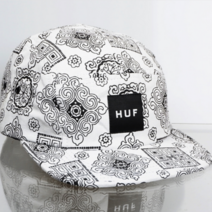 [허프 5패널 캠프캡] HUF BRUCE VOLLEY HAT WHITE/허프모자/허프캠프캡/허프스냅백/여자캠프캡/화이트모자/서핑모자/캠핑모자/메쉬캡/발리캡/베이프/스트릿/BBC