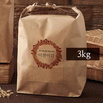 3kg 포대쌀, 1개