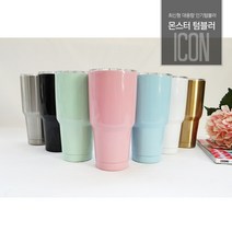 대용량 보냉컵 스테인리스 냉온 텀블러 보틀 900ml, 06.몬스터텀블러-파스텔민트