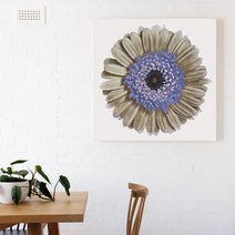 카키 민들레 No1 화사함이 가득한 꽃 액자 6호, 직사각형(41x32cm)/프레임액자(