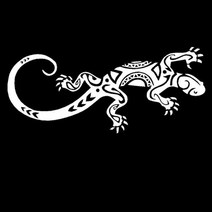 자동차 스티커 게코 파충류 트렁크 윈드실드용 재미있는 크리에이티브 장식 데칼 자동 튜닝 스타일링 KK Vinyls15 x 6cm, 은