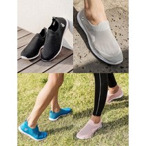 가벼운 헬스장운동화 끈없는 크로스핏신발 편안한 실내용니트운동화 물놀이용 통풍