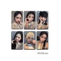 아이브 IVE AFTER LIKE 앨범 굿즈 포토카드 응원카드 6PCS 세트, IVE-XX-007