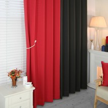 [나산] 커튼 향균 텐셀 CT586-F 145X150cm +레일 타이백