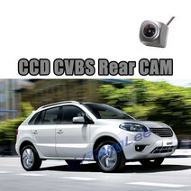 후방 카메라 트럭 화물 버스 자동차 백미러 카메라 CCD CVBS 720P 르노 삼성 QM5 2008 ~ 2013 픽업 나이트, 한개옵션0