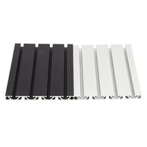 알루미늄레일 슬라이드레일 루프박스 1Pcs 15180 알루미늄 프로파일 압출 6063-T5 100mm ~ 길이 CNC 부품 D, 01 Black 500MM